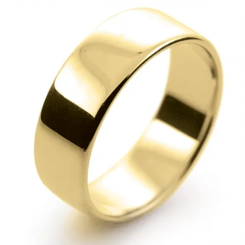 Soft Court Light - 7mm (SCSL7Y) Yellow Gold Wedding Ring